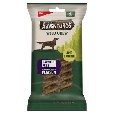 Purina Adventuros Medium Adult Wild Chew Dog Treats - Venison