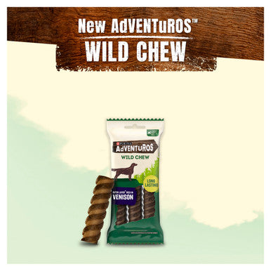 Purina Adventuros Small Adult Wild Chew Dog Treats - Venison