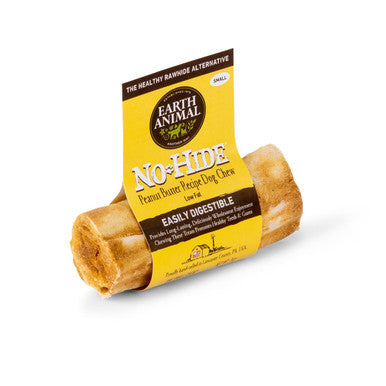 Earth Animal No-Hide Chew Dog Treats Large Peanut Butter