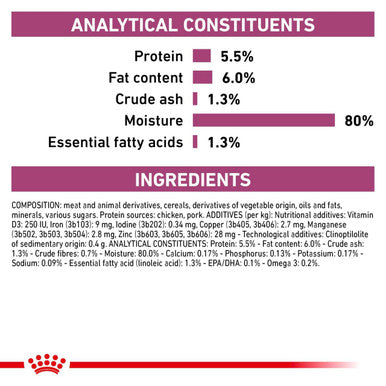 Royal Canin Early Renal Adult Thin Slices Wet Dog Food in Gravy