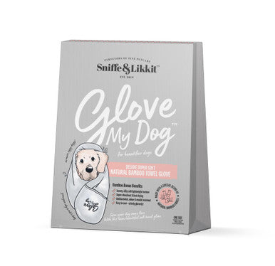 Sniffe and Likkit 'Glove My Dog' Dog Cleaning Glove