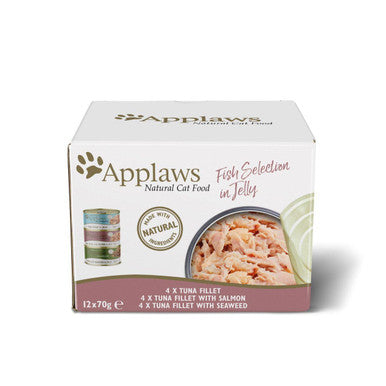 Applaws Adult Wet Cat Food - Fish Selection in Jelly