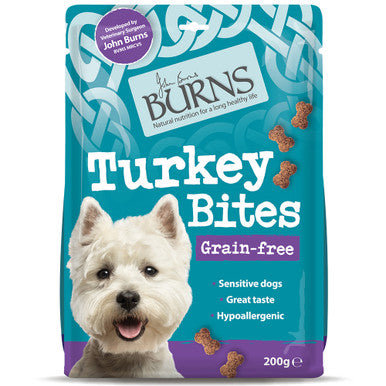 Burns Grain-free Dog Treats - Turkey Bites