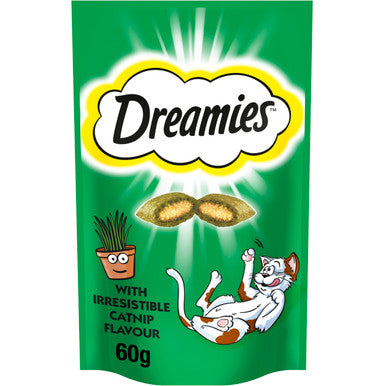 Dreamies Adult Cat Treats - Catnip