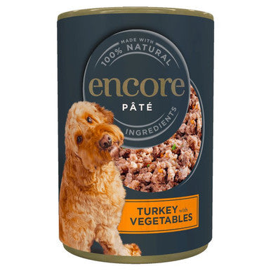 Encore Adult Wet Dog Food - Turkey with Vegetables