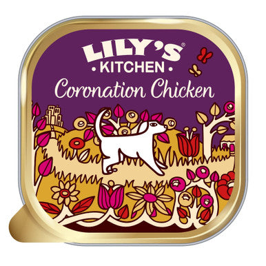 Lily's Kitchen Coronation Chicken Tray for Dogs