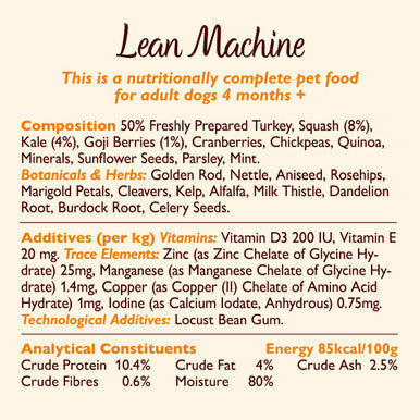 Lily's Kitchen Lean Machine Tin for Dogs