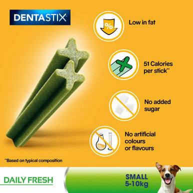 Pedigree Dentastix Fresh Daily Dental Chews for Small Dog