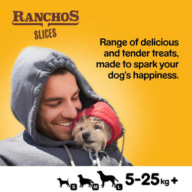 Pedigree Ranchos Slices Dog Treats with Beef