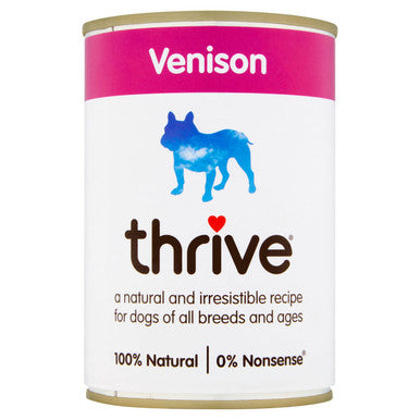 Thrive Complete Wet Dog Food - Venison