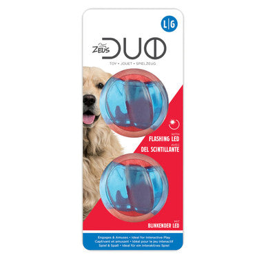 Zeus Duo Ball Dog Toy with LED