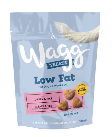 Wagg Low Fat Dog Treats - Turkey & Rice