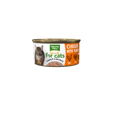 Natures Menu Adult Wet Cat Food - Chicken & Turkey