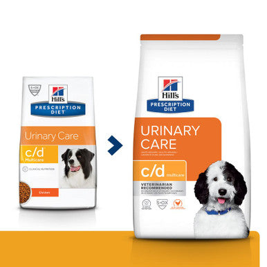 Hill's Prescription Diet c/d Multicare Urinary Care Dry Dog Food with Chicken 1.5kg