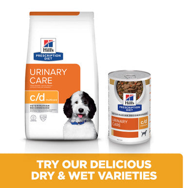 Hill's Prescription Diet c/d Multicare Urinary Care Dry Dog Food with Chicken 1.5kg