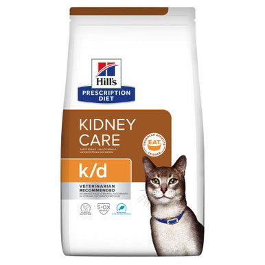 Hill's Prescription Diet k/d Kidney Care Dry Cat Food with Tuna