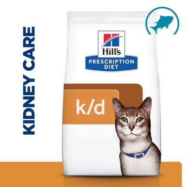 Hill's Prescription Diet k/d Kidney Care Dry Cat Food with Tuna