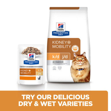 Hill's Prescription Diet k/d + Mobility Wet Cat Food - Chicken