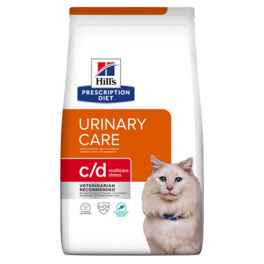 Hill's Prescription Diet c/d Multicare Stress Urinary Care Dry Cat Food with Ocean Fish