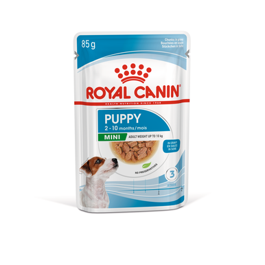 Royal Canin Mini Puppy Wet Dog Food - Chunks in Gravy