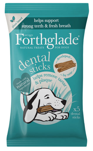 Forthglade Natural Grain-free Adult Dental Sticks Dog Treats