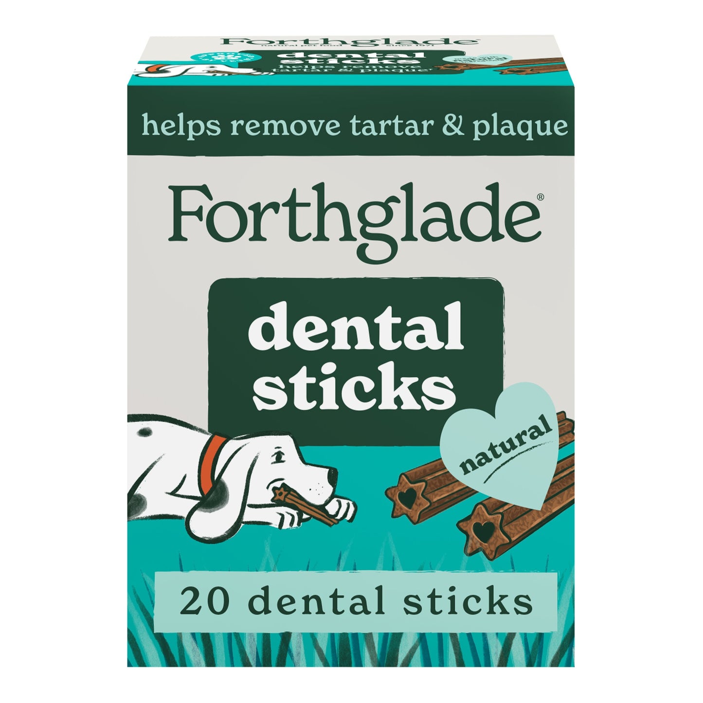Forthglade Natural Grain-free Adult Dental Sticks Dog Treats