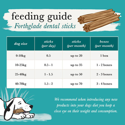 Forthglade Natural Grain-free Adult Dental Sticks Dog Treats