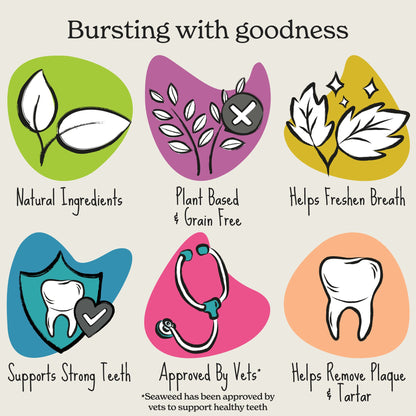 Forthglade Natural Grain-free Adult Dental Sticks Dog Treats