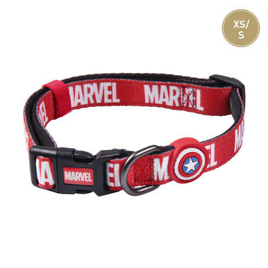 For Fan Pets Marvel Premium Dog Collar - Red