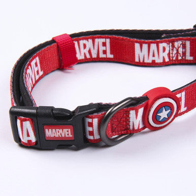 For Fan Pets Marvel Premium Dog Collar - Red