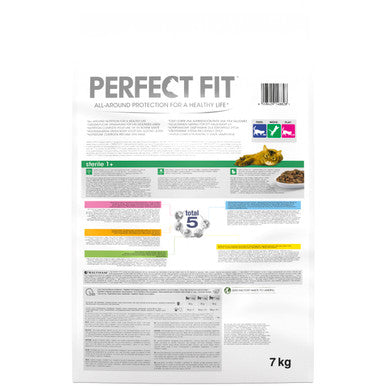 Perfect Fit Sterile 1+ Adult Dry Cat Food - Chicken