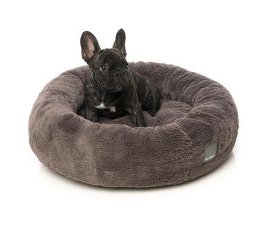 FuzzYard Dreameazzzy Cuddler Dog Bed - Truffle Grey