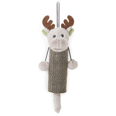 Rosewood Christmas Reindeer Cardboard Scratcher Adult Cat Toy