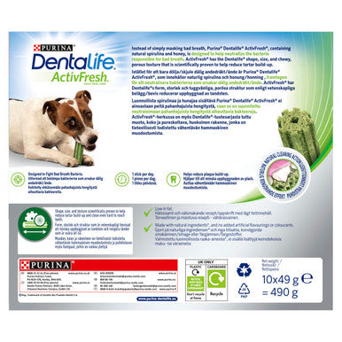 Dentalife ActivFresh Dental Chew Small Dog Treats