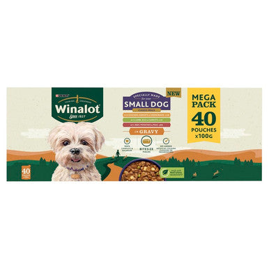 Winalot Small Adult Wet Dog Food - Mixed Selection in Gravy