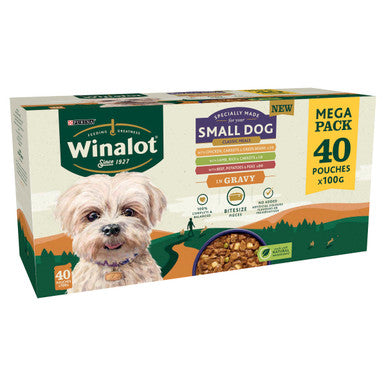 Winalot Small Adult Wet Dog Food - Mixed Selection in Gravy