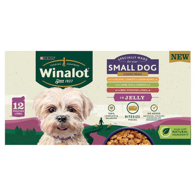 Winalot Small Adult Wet Dog Food - Mixed Selection in Jelly