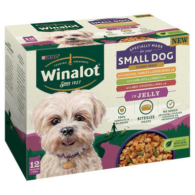 Winalot Small Adult Wet Dog Food - Mixed Selection in Jelly