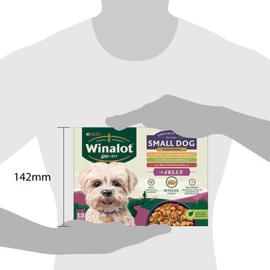 Winalot Small Adult Wet Dog Food - Mixed Selection in Jelly