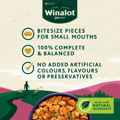 Winalot Small Adult Wet Dog Food - Mixed Selection in Jelly