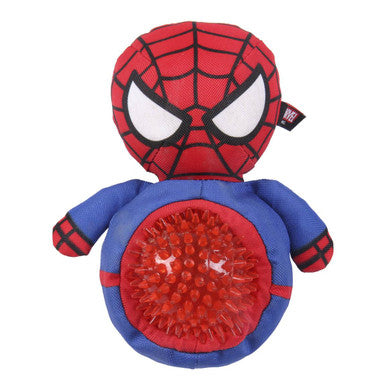 For Fan Pets 2 in 1 Spiderman Adult Dog Toy - Red