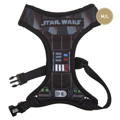 For Fan Pets Star Wars Darth Vader Adult Dog Harness - Black