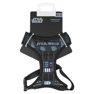 For Fan Pets Star Wars Darth Vader Adult Dog Harness - Black