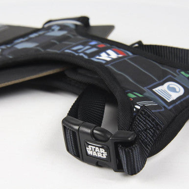 For Fan Pets Star Wars Darth Vader Adult Dog Harness - Black