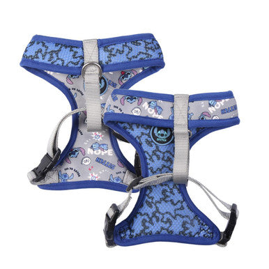 For Fan Pets Stitch Premium Adult Dog Harness - Dark Blue