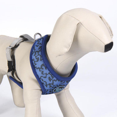 For Fan Pets Stitch Premium Adult Dog Harness - Dark Blue