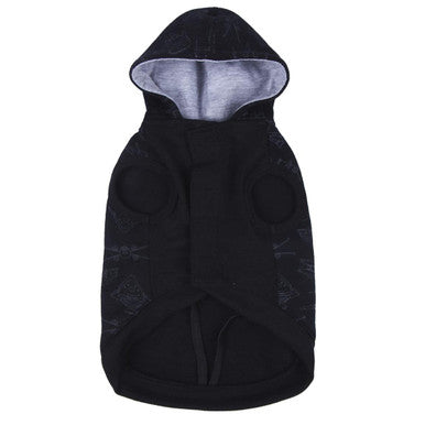 For Fan Pets Star Wars Darth Vader Cotton Brushed Dog Sweatshirt - Black