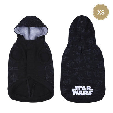 For Fan Pets Star Wars Darth Vader Cotton Brushed Dog Sweatshirt - Black