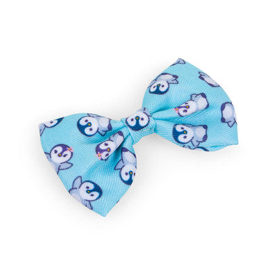 Petface Christmas Winter Waddle Bow Tie for Dogs