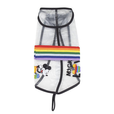 For Fan Pets Disney Pride Dog Raincoat - Black